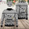 Snoopy And House Dallas Cowboys Ugly Christmas Sweater – Custom Name And Number