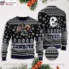 NFL Dallas Cowboys Blue Lion Face – Custom NameUgly Christmas Sweater