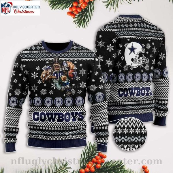 NFL Dallas Cowboys Football Funny Xmas Sweaters, Dallas Cowboy Fan Gifts