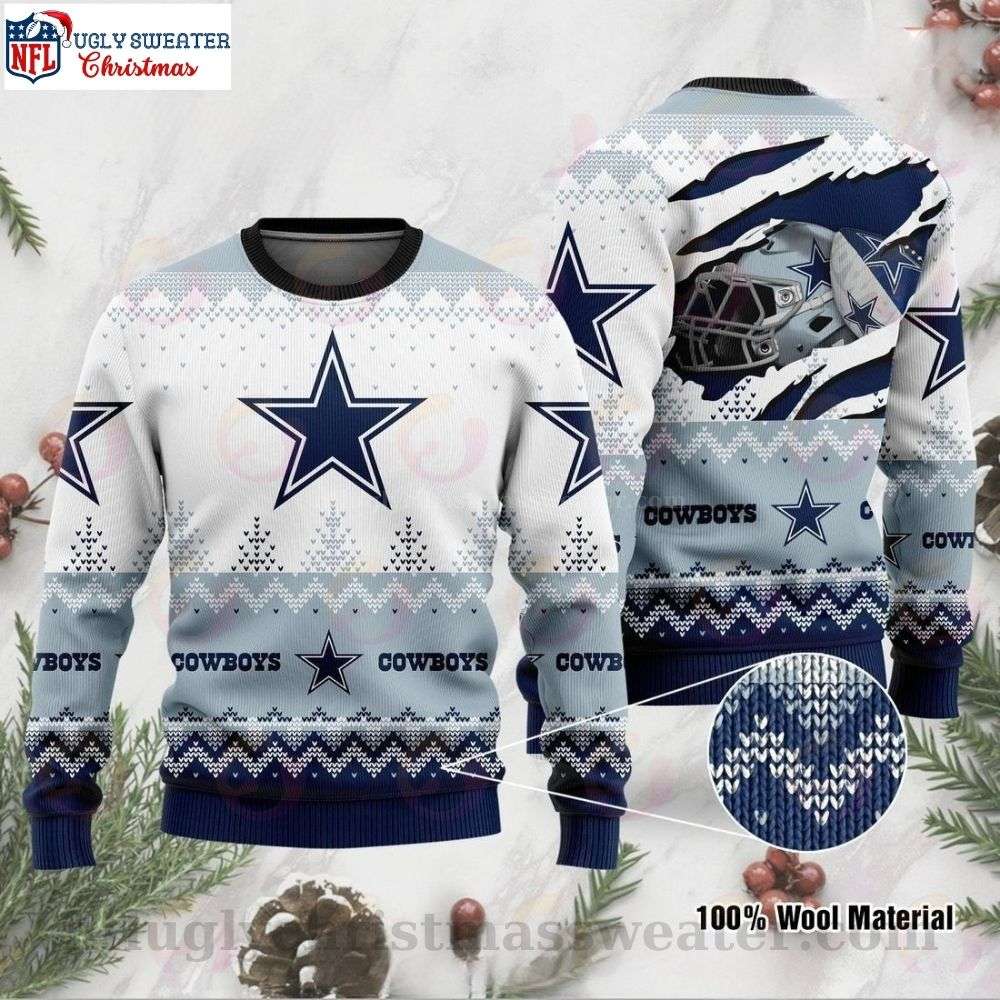 NFL Dallas Cowboys Ugly Christmas Sweater - A Perfect Gift For Him