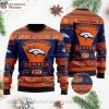 NFL Denver Broncos Mascot Graphic Ugly Christmas Sweater Unique Gift For Fans