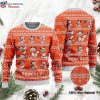 NFL Orange Ugly Christmas Sweater – Joe Burrow 9 Cincinnati Bengals