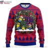Ny Giants Christmas Sweater – Featuring Christmas Tree Ball Graphic