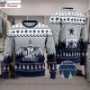 NFL Personalized Cowboys Ugly Christmas Sweater for Fans – Custom Name and Number