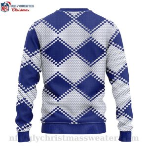 Ny Giants Christmas Sweater Featuring Pub Dog Graphic 2