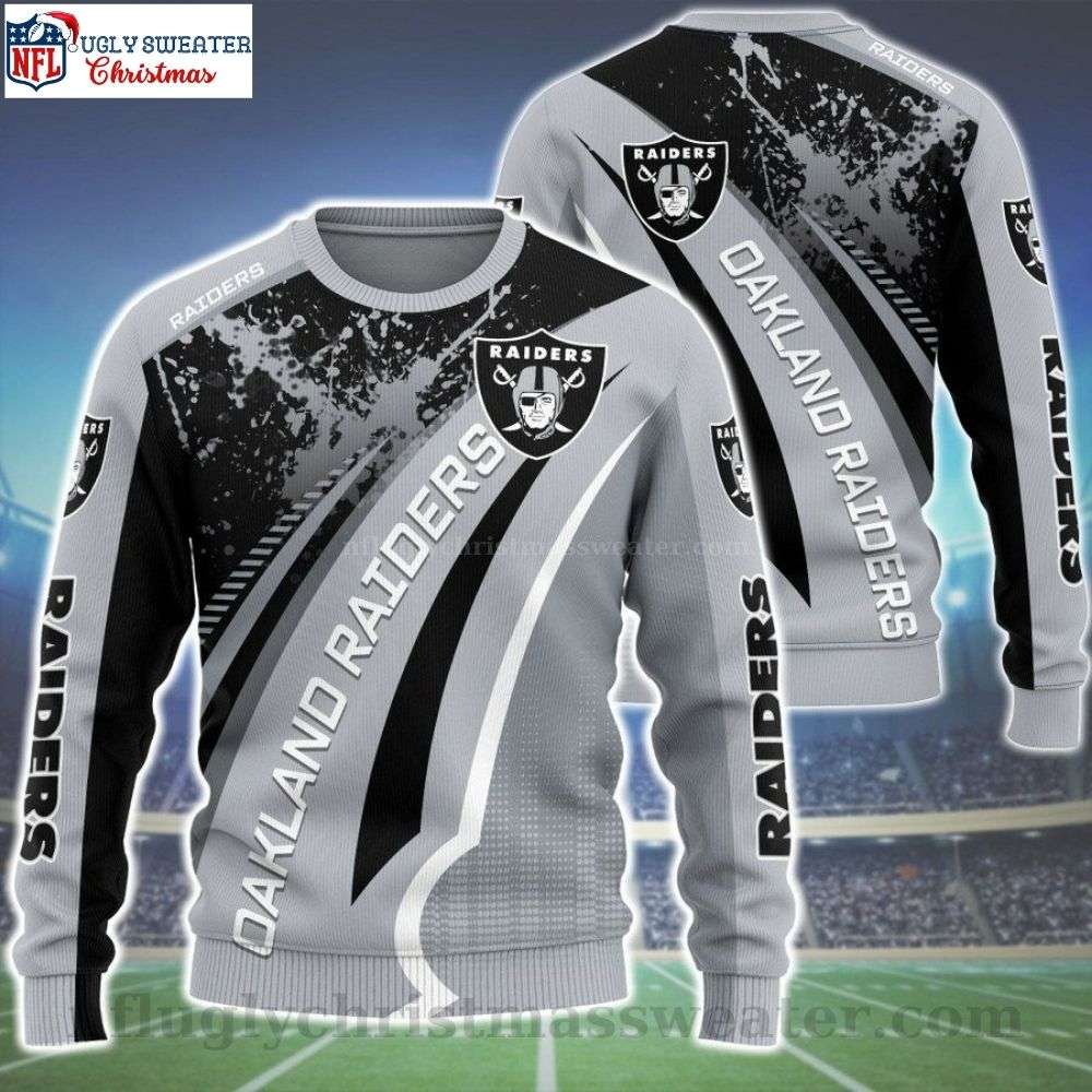 Oakland Raiders Ugly Christmas Sweater -  Express Your Fandom