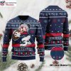 Patriots Santa Skulls Ugly Xmas Sweater – Unique Gift For Him
