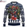 Patriots Santa Skulls Ugly Xmas Sweater – Unique Gift For Him