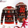 NFL Football Team Logo Personalized Cleveland Browns Ugly Sweater