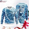 Unique Detroit Lions Gift – Ugly Christmas Sweater With Playful Grinch Design