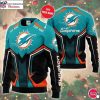Personalized Festive Style Miami Dolphins Logo Ugly Christmas Sweater