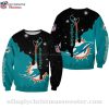 NFL Miami Dolphins Ugly Sweater – Unique Christmas Tree Logo Print