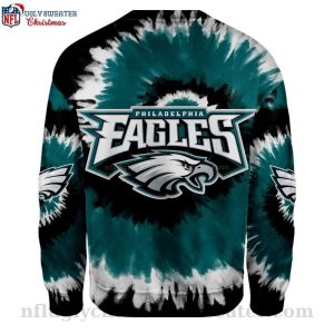Philadelphia Eagles Christmas Extravaganza Logo Print All Over Ugly Sweater For Fans 2