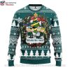 Philadelphia Eagles Logo Print Sweater – Grinch And Scooby-Doo Edition