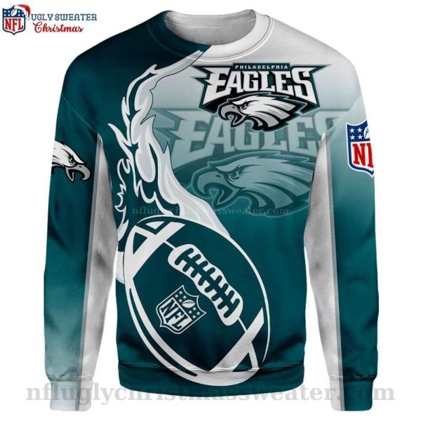 Philadelphia Eagles Take Flight – Unique Eagles Ugly Sweater For Him