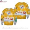 Pittsburgh Steelers Grinch – Themed Ugly Christmas Sweater