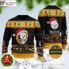 Pittsburgh Steelers Symbol Hidden Ugly Christmas Sweater