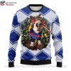 Personalized Men’s Buffalo Bills Ugly Christmas Sweater – Logo Printed For Him