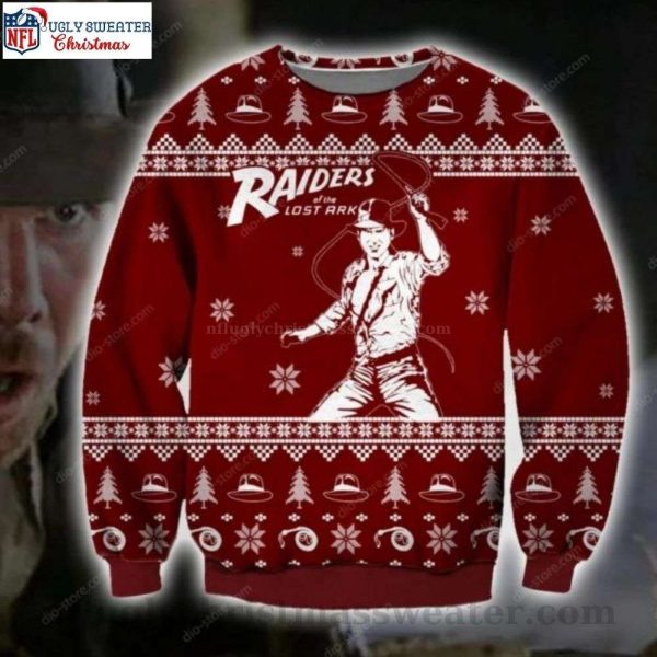 Raiders Of The Lost Ark Las Vegas Raiders Ugly Christmas Sweater – A Gift For Him