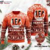 Snoopy And Charlie Brown Cincinnati Bengals Peanuts Ugly Christmas Sweater