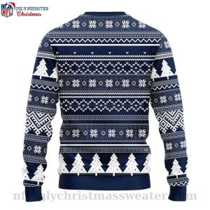Seahawks Ugly Christmas Sweater Christmas Tree Design For Fans 2