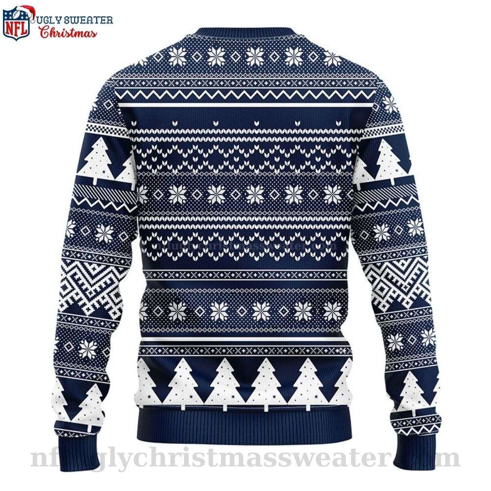 Seahawks Ugly Christmas Sweater - Christmas Tree Design For Fans