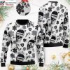 Skulls And Raiders Logo Print Ugly Christmas Sweater – Perfect Gift For Fans