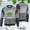 Snowflakes And Logo Las Vegas Raiders Ugly Christmas Sweater – A Unique Gift