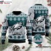 Skull Flower – NFL Philadelphia Eagles Logo – Men’s Eagles Christmas Sweater