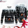 Stretch Mesh Oakland Raiders Ugly Christmas Sweater – Ideal Gift for Fans