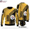 Tailored Pittsburgh Steelers Ugly Christmas Sweater – Watt 90 Player