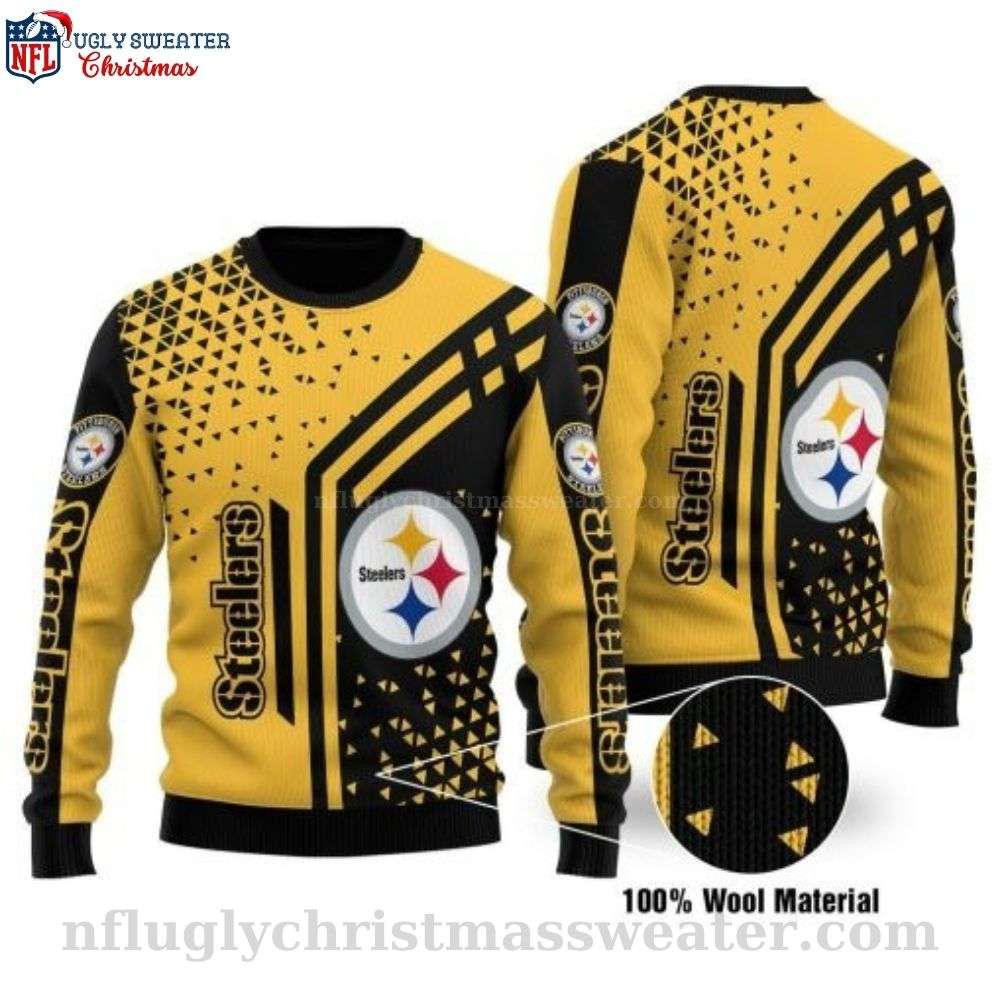Steel City Spirit - Pittsburgh Steelers All Over Print Ugly Sweater