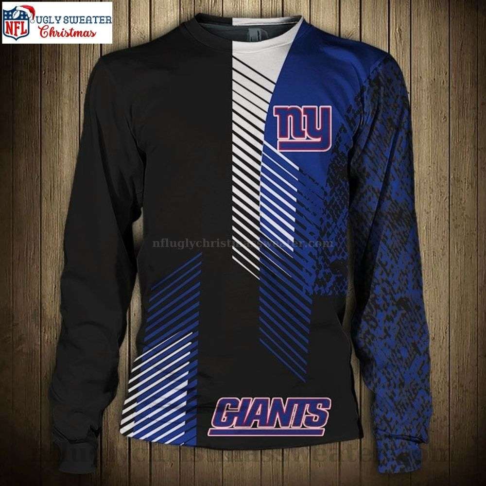 Unique Textures Ny Giants Ugly Sweater - Team Pride Edition