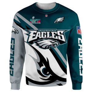 Victory In Style Philadelphia Eagles Super Bowl Ugly Christmas Sweater 1