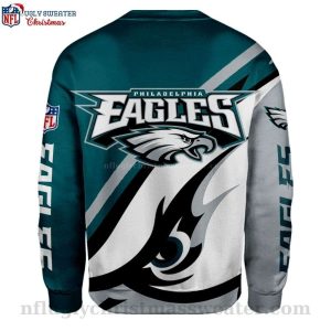 Victory In Style Philadelphia Eagles Super Bowl Ugly Christmas Sweater 2