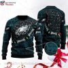 Winter Wonderland Eagles – Philadelphia Eagles Logo Print Ugly Christmas Sweater