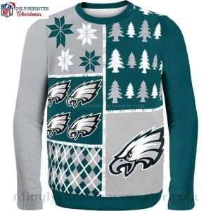 Winter Wonderland Philadelphia Eagles Ugly Christmas Sweater Gifts For Fans 1