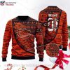 Chicago Bears Xmas Sweater – Funny Grinch Festive Design With Logo Print