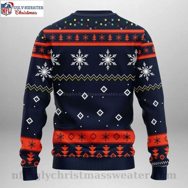 Chicago Bears Xmas Sweater – Funny Grinch Festive Design With Logo Print