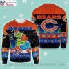 Gifts For Chicago Bears Fans – Team Mascot-themed Ugly Christmas Sweater