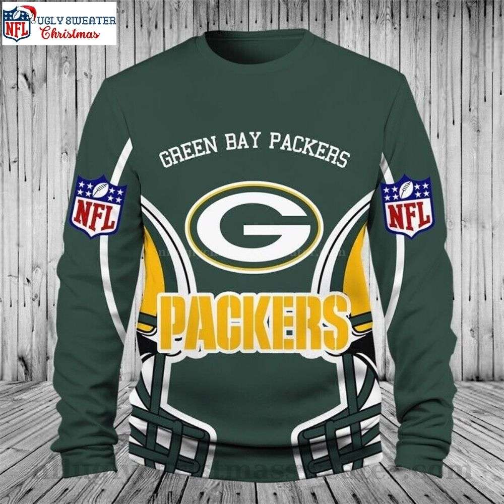 Green Bay Packers Ugly Christmas Sweater - Festive And Fan-Focused