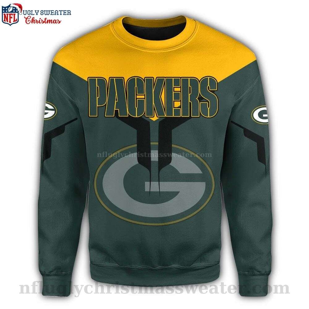Green Bay Packers Ugly Sweater - Cheer On The Packers