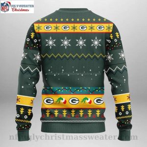 Green Bay Packers Ugly Sweater Stand Out With Impressive Grinch Designs 2