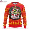 Kansas City Chiefs Ugly Christmas Sweater – Festive 12 Grinch Xmas Day Design