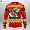 Kansas City Chiefs Ugly Christmas Sweater – Grinch And Scooby-Doo Design