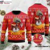 Kansas City Chiefs Ugly Christmas Sweater – Halloween Movie Character Design