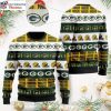 NFL Baby Yoda And Baby Groot Green Bay Packers Ugly Christmas Sweater