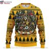 NFL Green Bay Packers Green Fire Design Ugly Christmas Sweater