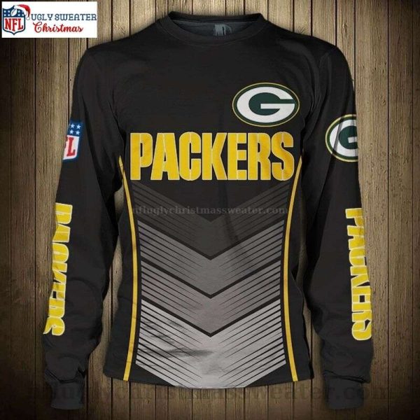 Packers Fan’s Dream – Green Bay Packers Logo Ugly Christmas Sweater