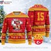 Patrick Mahomes I Love You 3000 Kc Chiefs Ugly Christmas Sweater